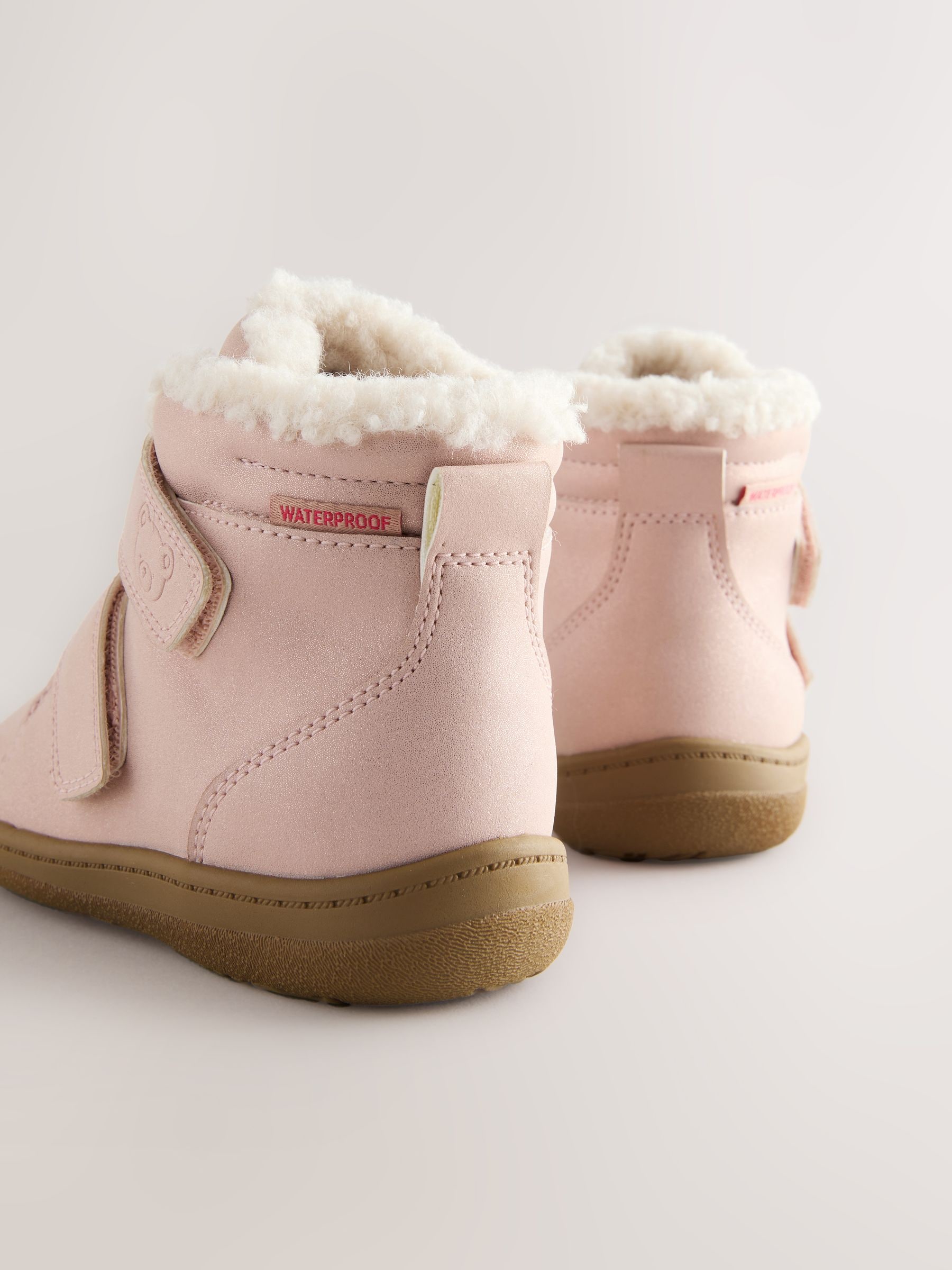 Roze - Waterproof Touch Fastening Boots
