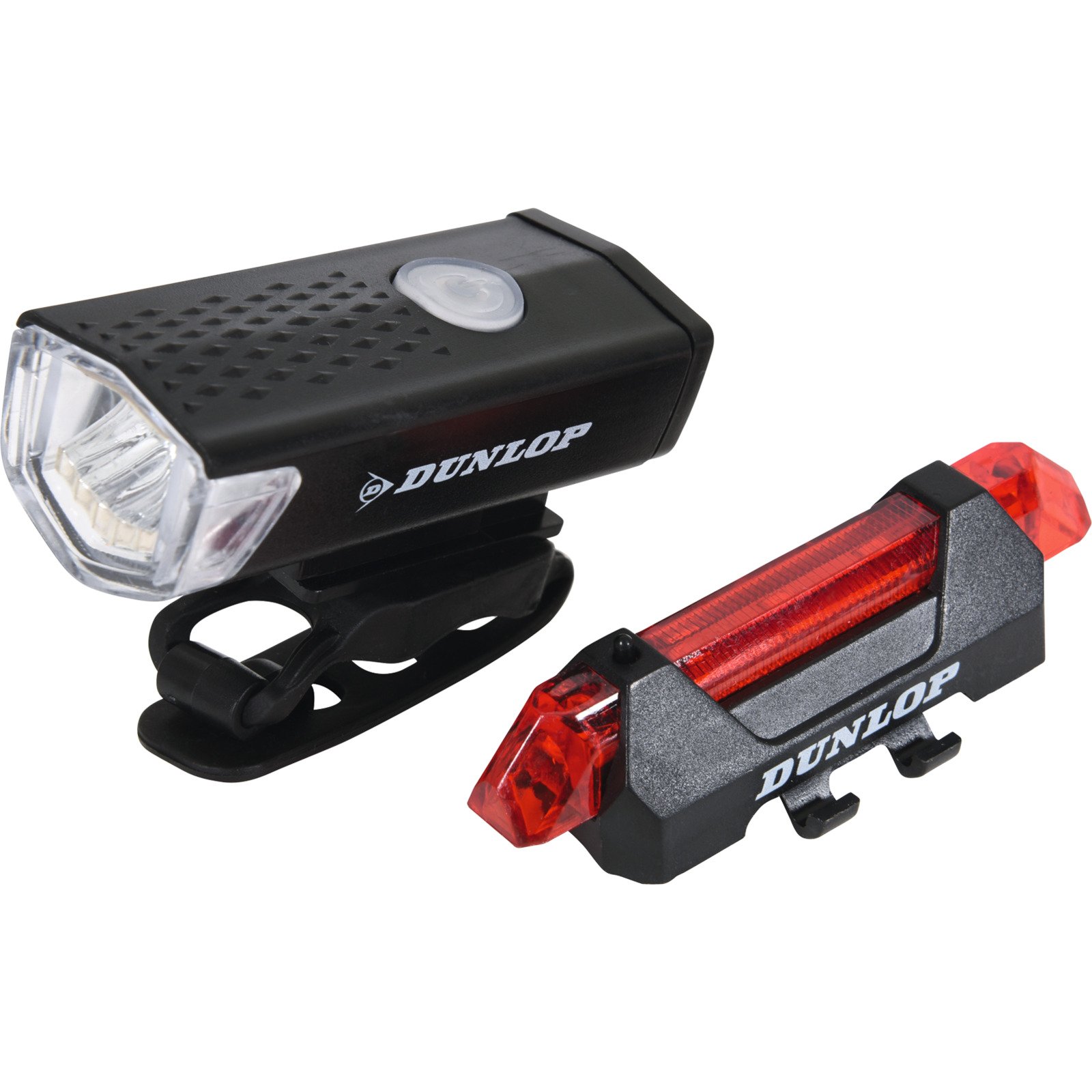 Dunlop Fahrradlichter-Set Akku
