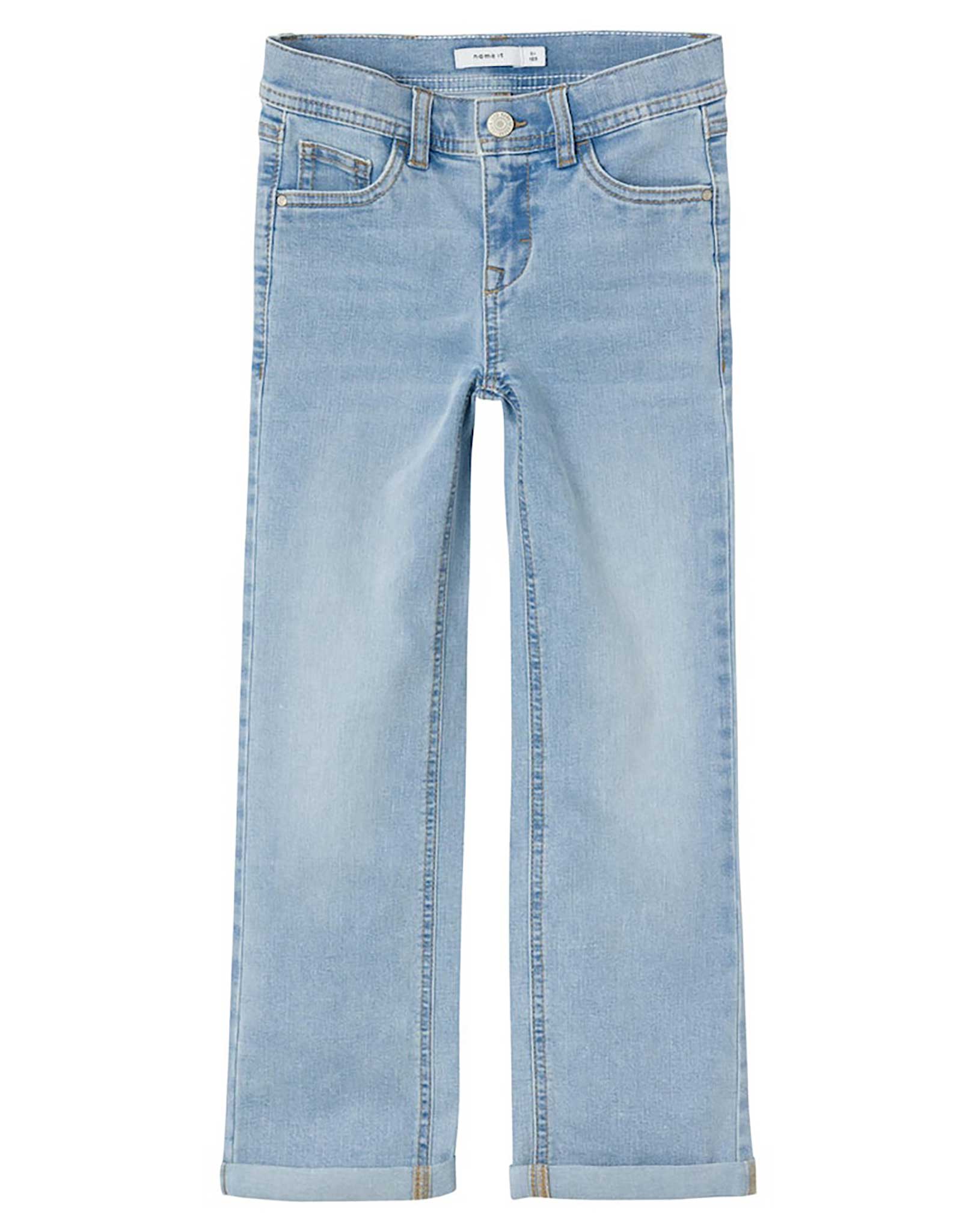 Jeans NKFPOLLY WIDE 9663-IC in light blue denim