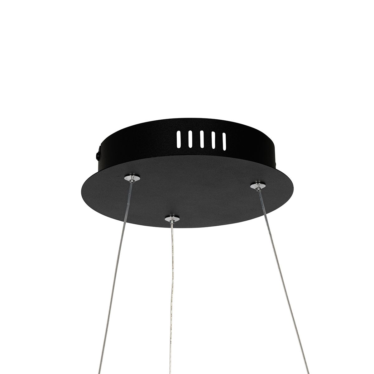 Hanglamp zwart 60 cm incl. LED 3-staps dimbaar - Girello