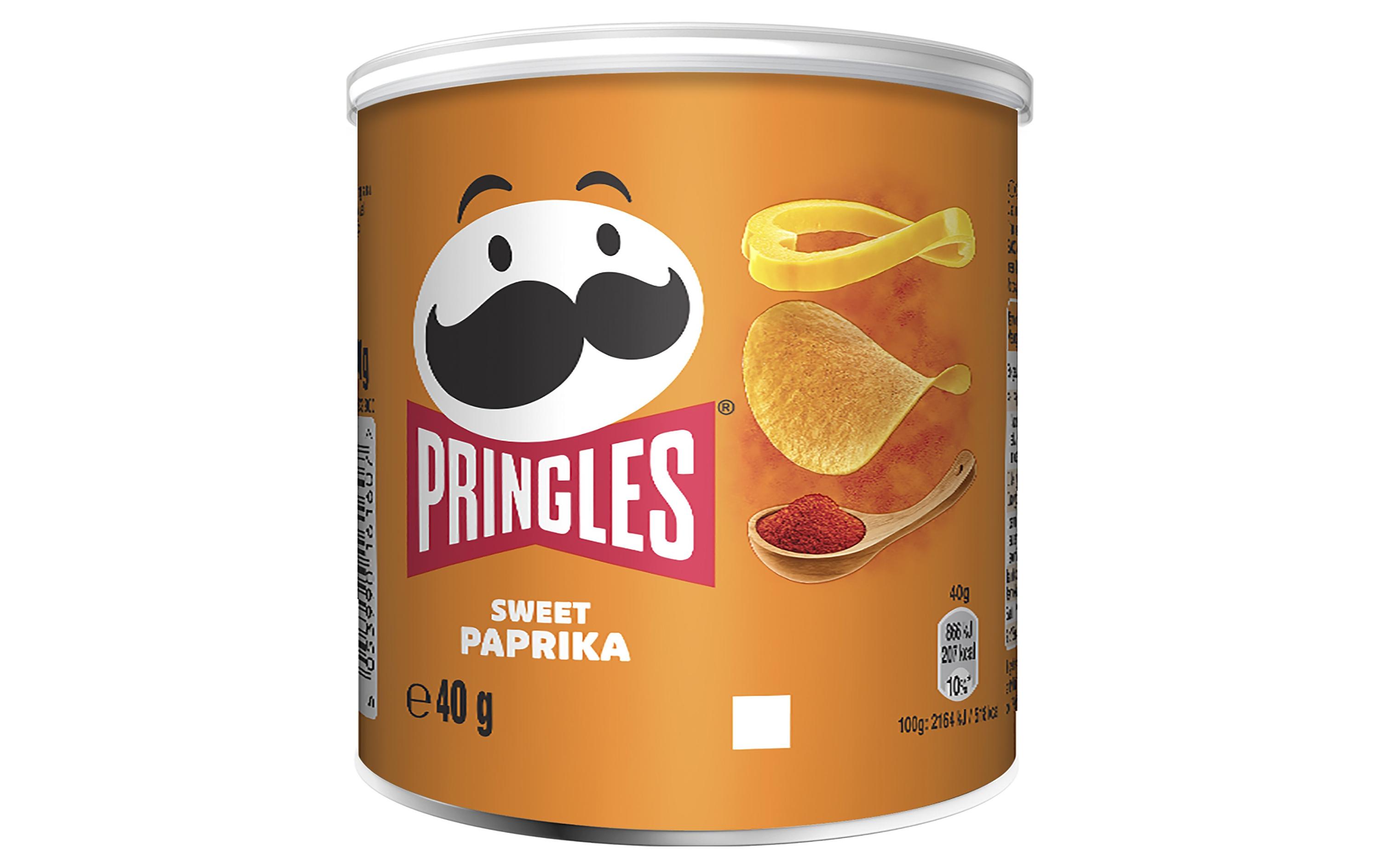 Chips Sweet Paprika 12 x 40 gWürziges Knabbergebäck aus Kartoffeln