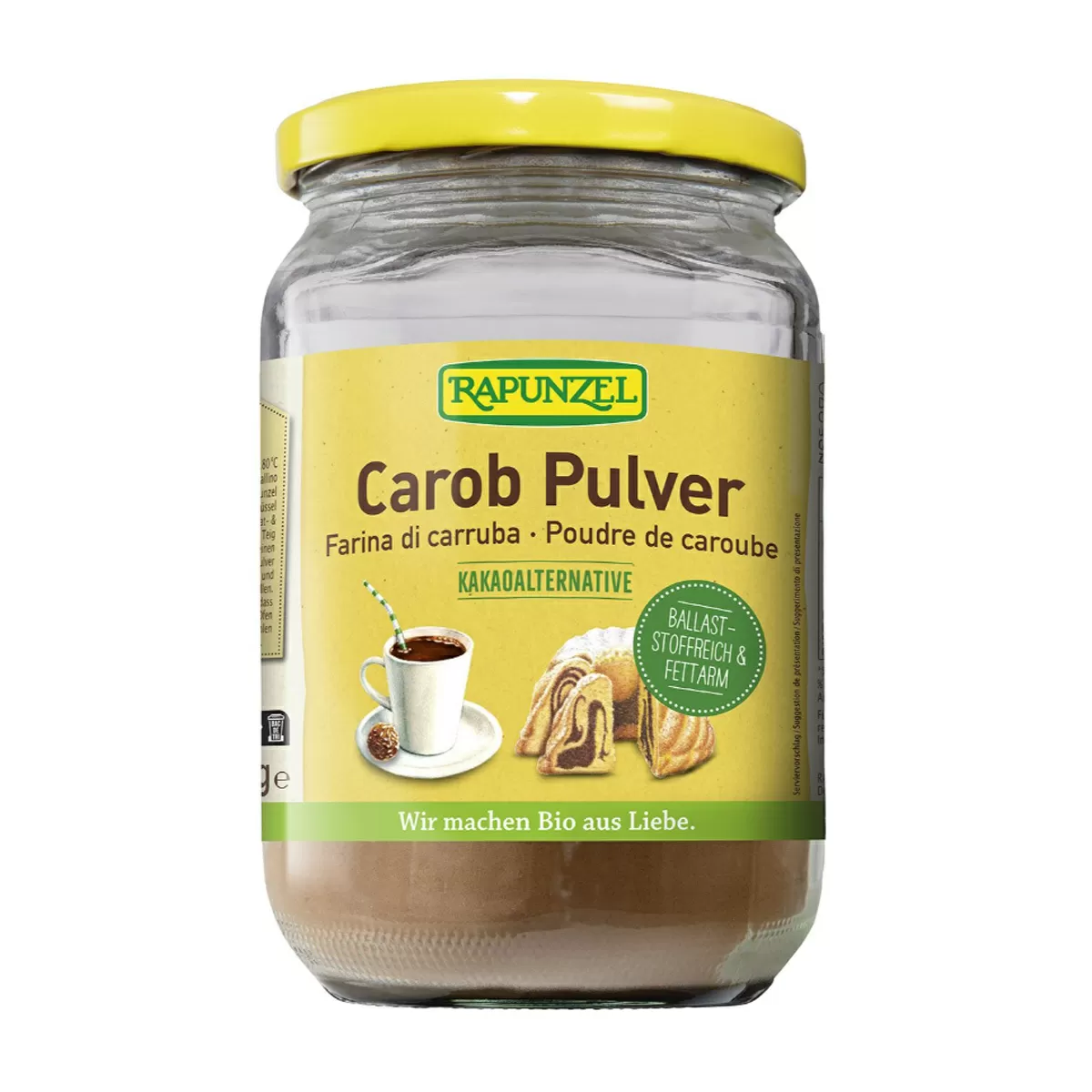 Rapunzel Carob pulver Ø - 250 gr