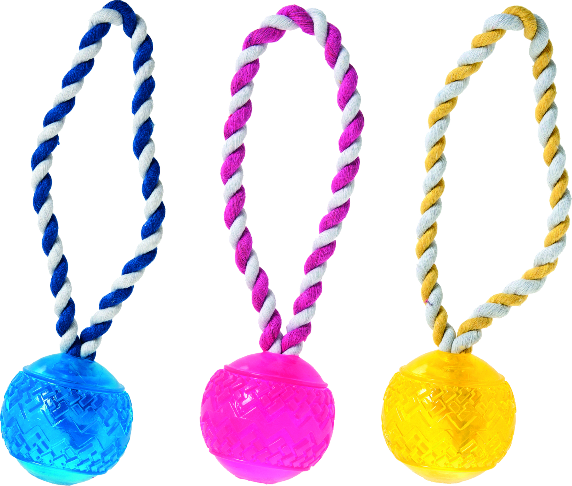 Flamingo f-1030996 - Jouet Corde à tirer avec balle