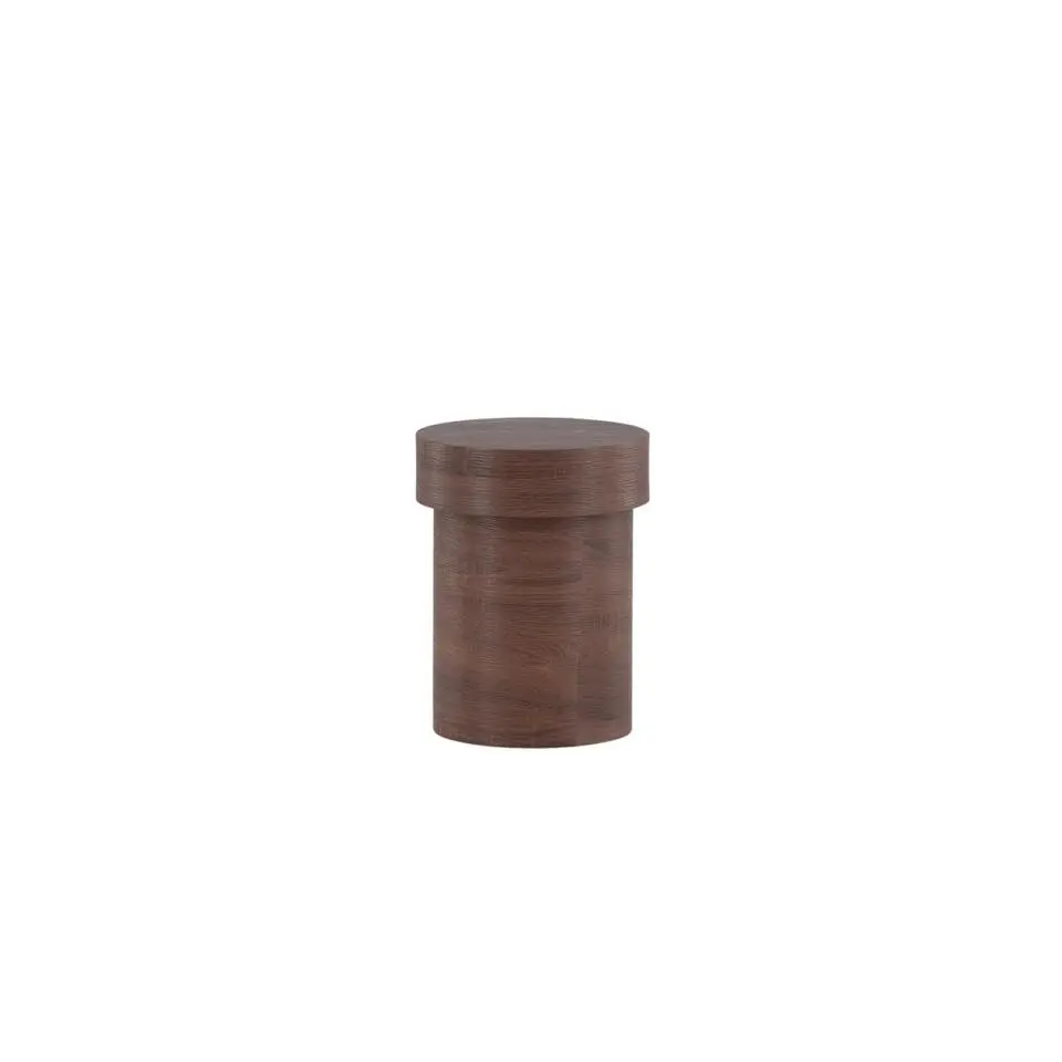 Svea - Costanza ronde bijzettafel - ø35 cm - bruin