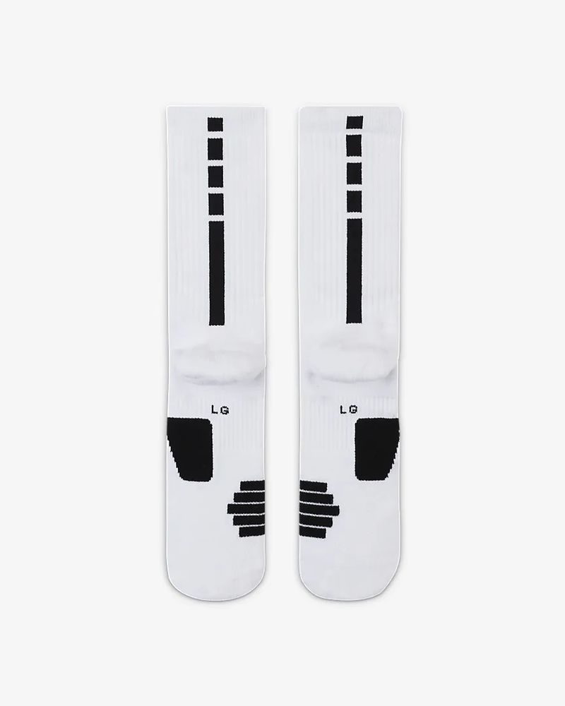 Chaussettes de basket Nike Elite Crew Blanc