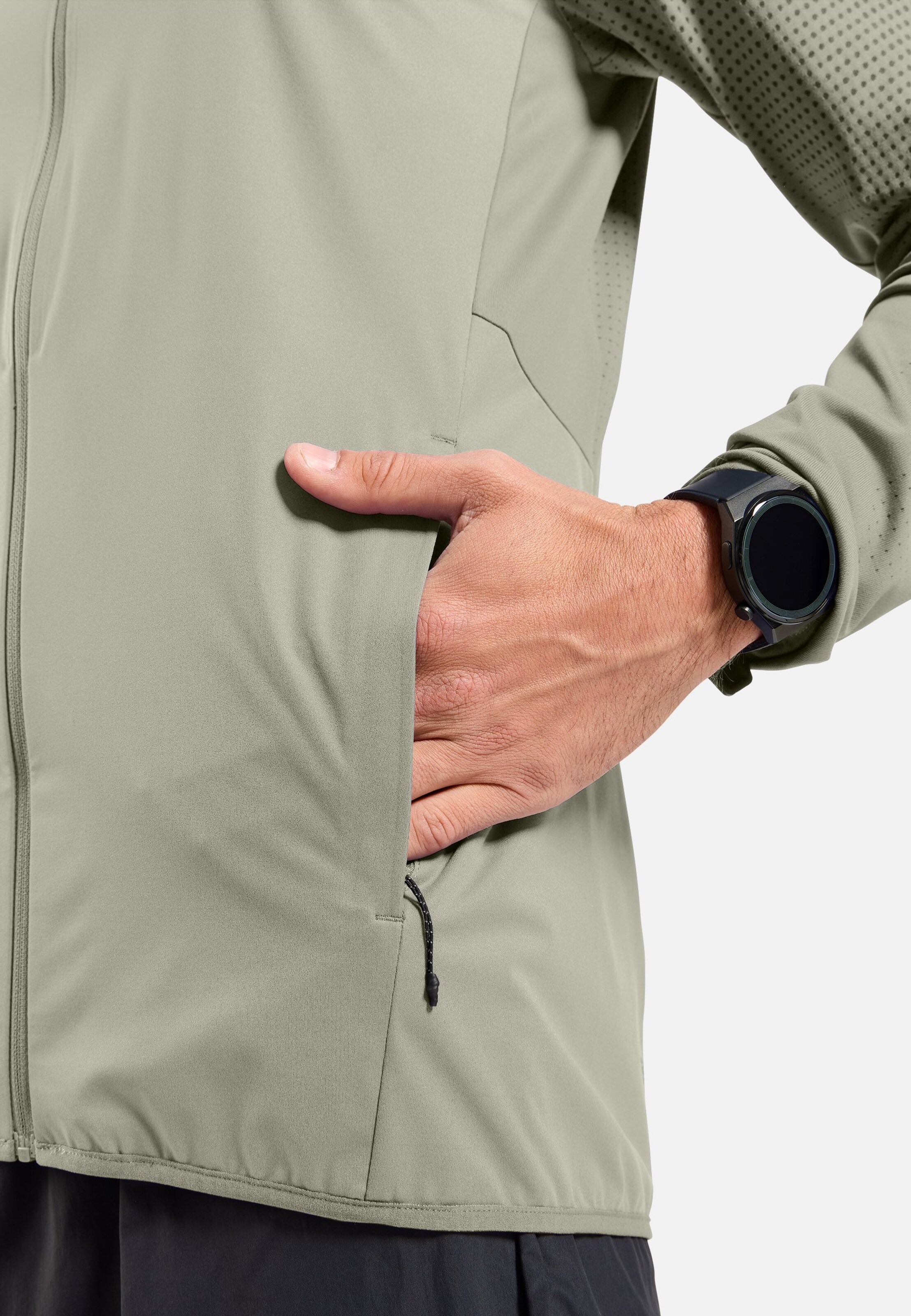 Zeroweight Warm Hybrid-Laufjacke 2.0 in shadow