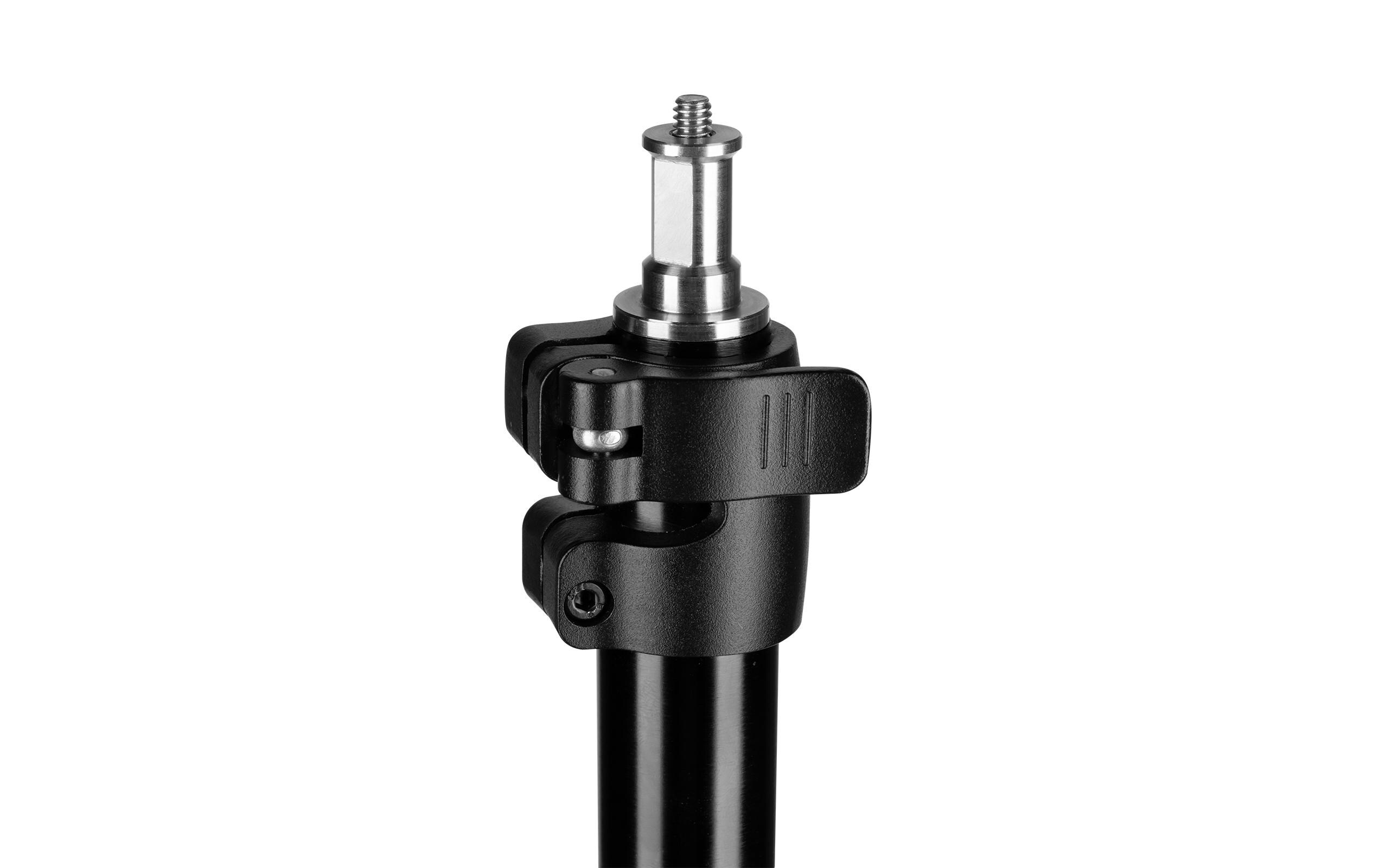 Leuchtenstativ RA-S280A luftgefedert mit Arm<br>Luftgefedertes Lichtstativ mit Auslegerarm