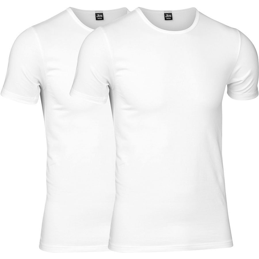 JBS GOTS T-Shirt 2-Pack - Blanc