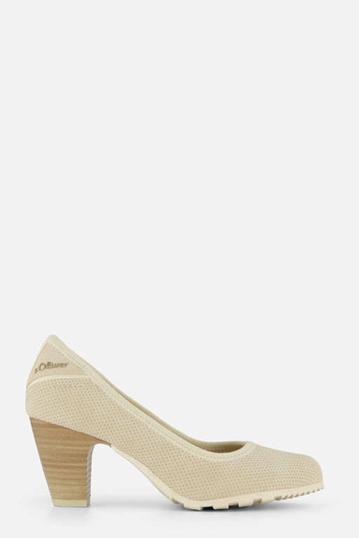 S.Oliver Pumps beige Synthetisch