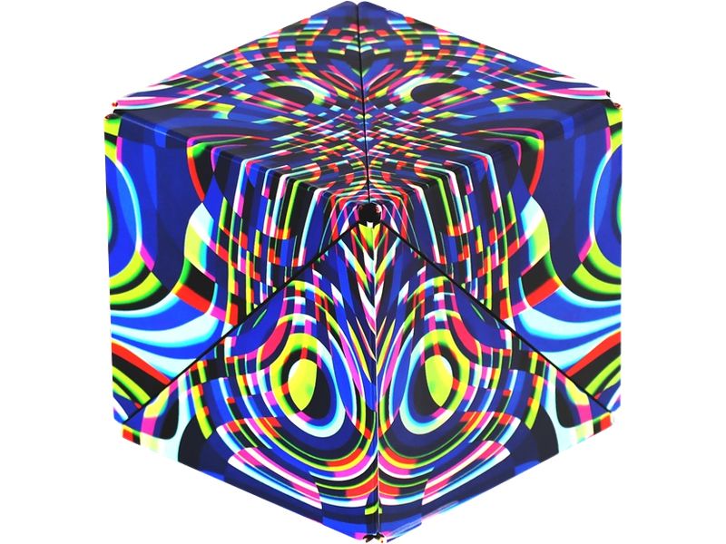 Shashibo Cube Technicolor – by Artist Laurence Gartel 2.0 Magnetischer Zauberwürfel