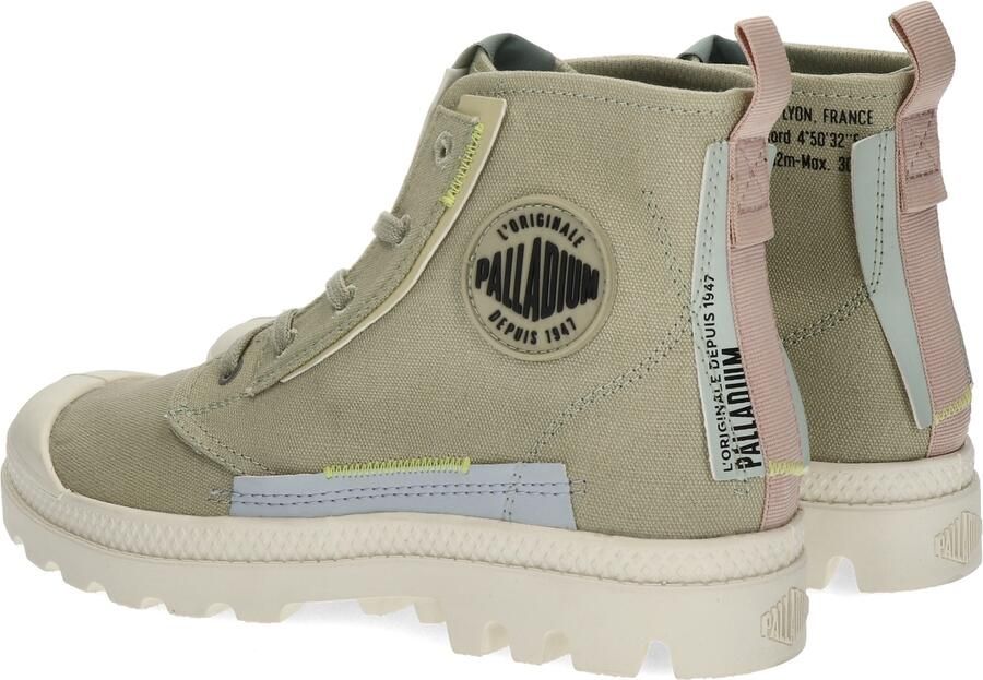 Palladium Unisex PAMPA UNDERLAYER Enkellaars 99183-379-M EUCALYPTUS