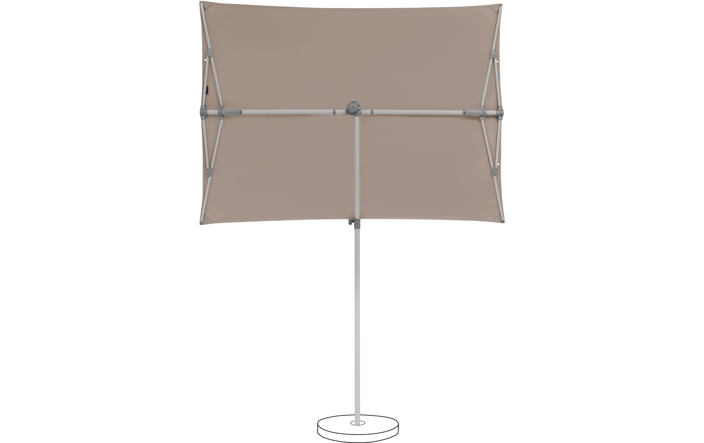Sonnenschirm »Suncomfort by Glatz Flex Roof 195 x 140 cm«