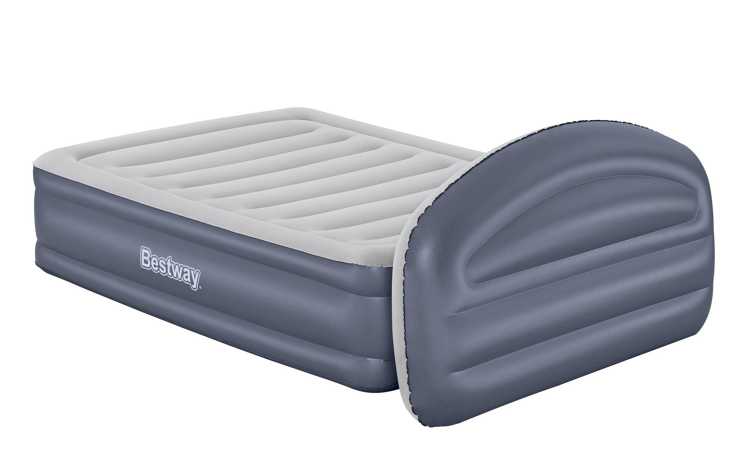 Bestway Luftbett »Tritech Loungelux Headboard 229 x 152 cm«