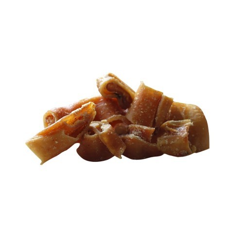 Pedaços de carne de porco 100% natural para cães, sabor porco.