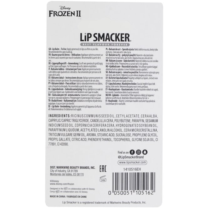 Die Eiskönigin 2 - LiP SMACKER -  Lippenbalsam Elsa - Blaubeere
