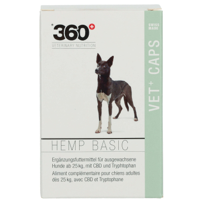 360° VN Dog Hemp Caps Basic Strength 90 Kapseln