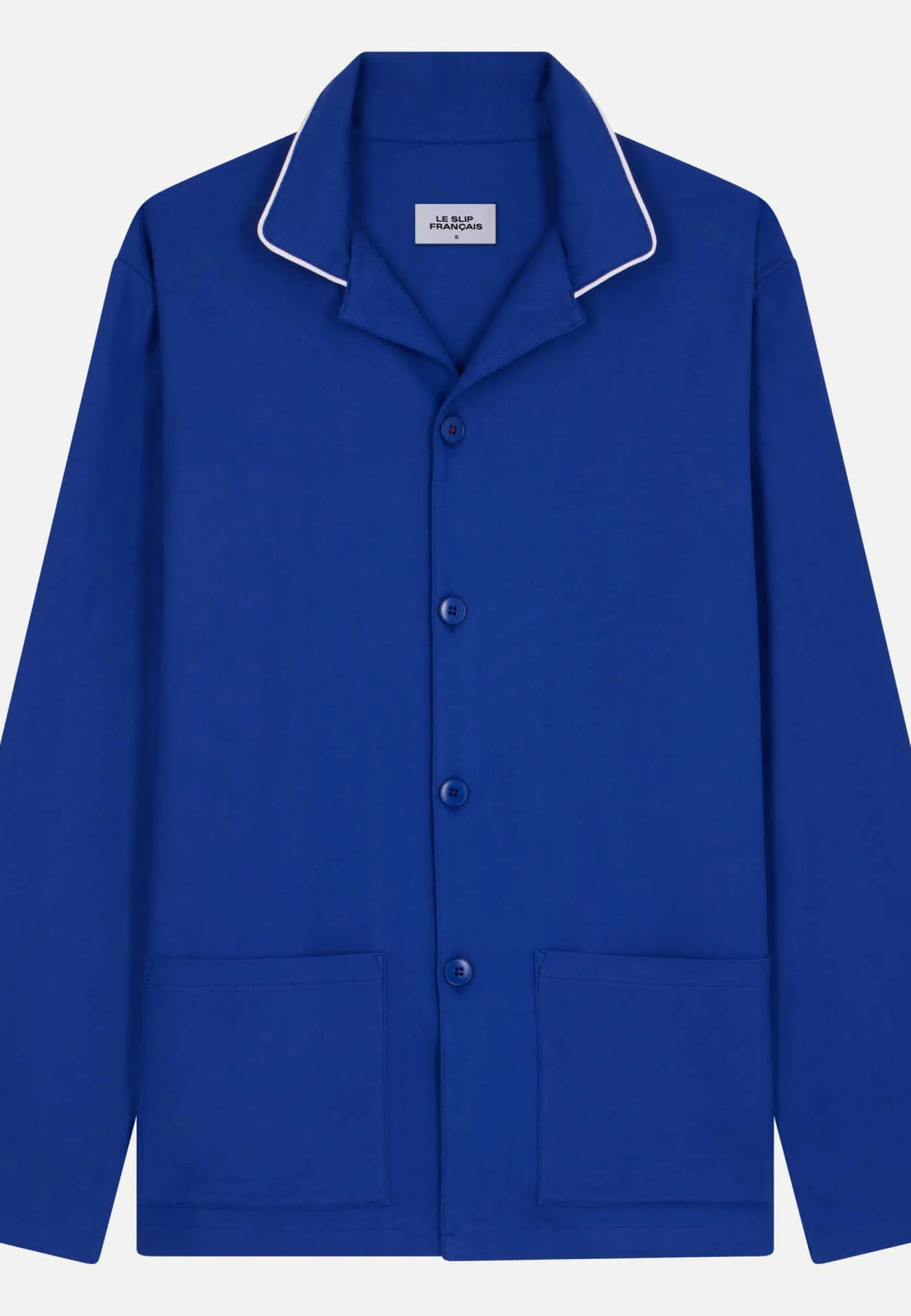 Chemise en coton-Jim Bleu Garage