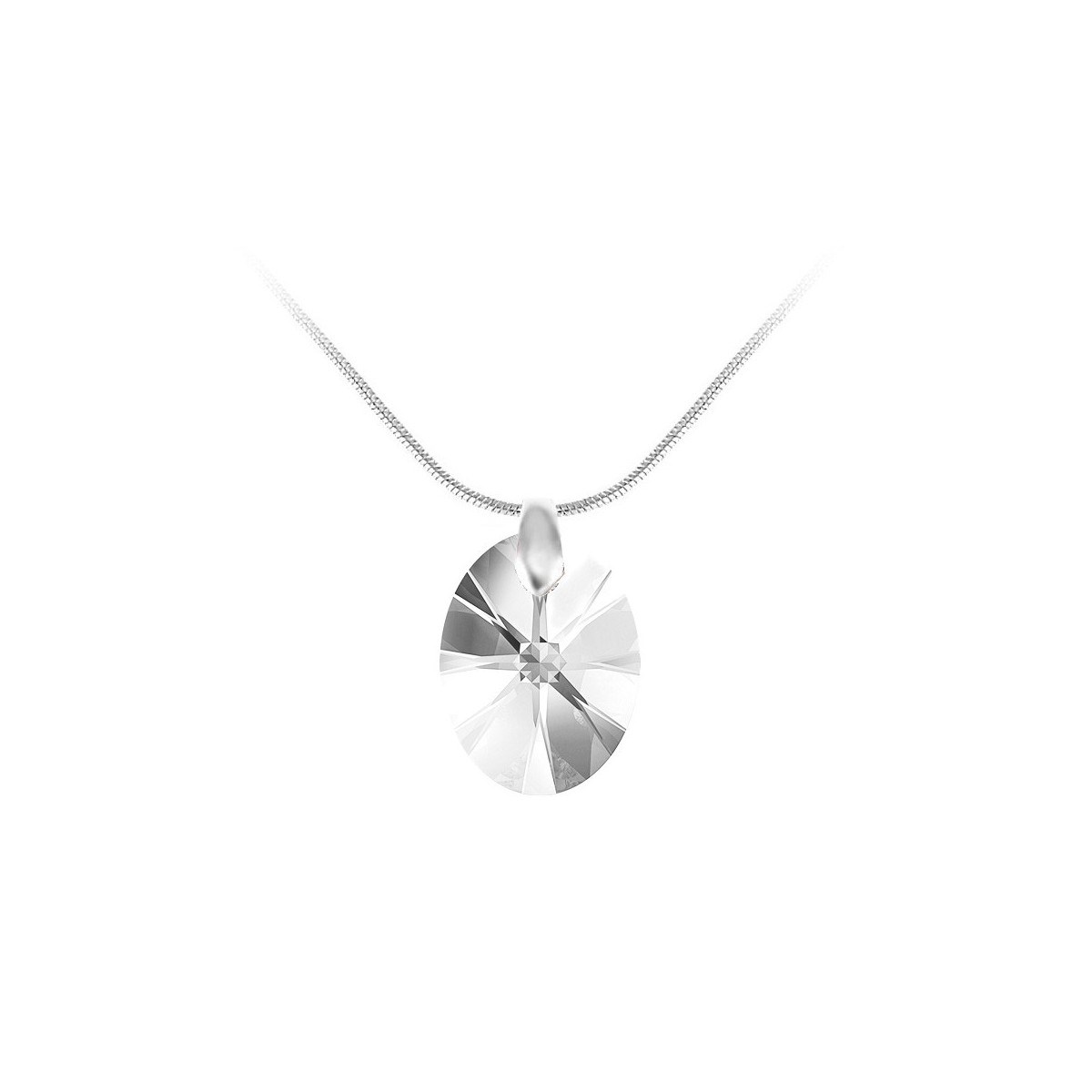 Collier goutte SC Crystal orné de Cristaux scintillants