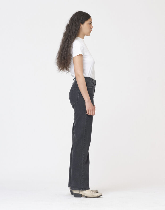 Tomorrow Brown Straight Jeans Original Black Black