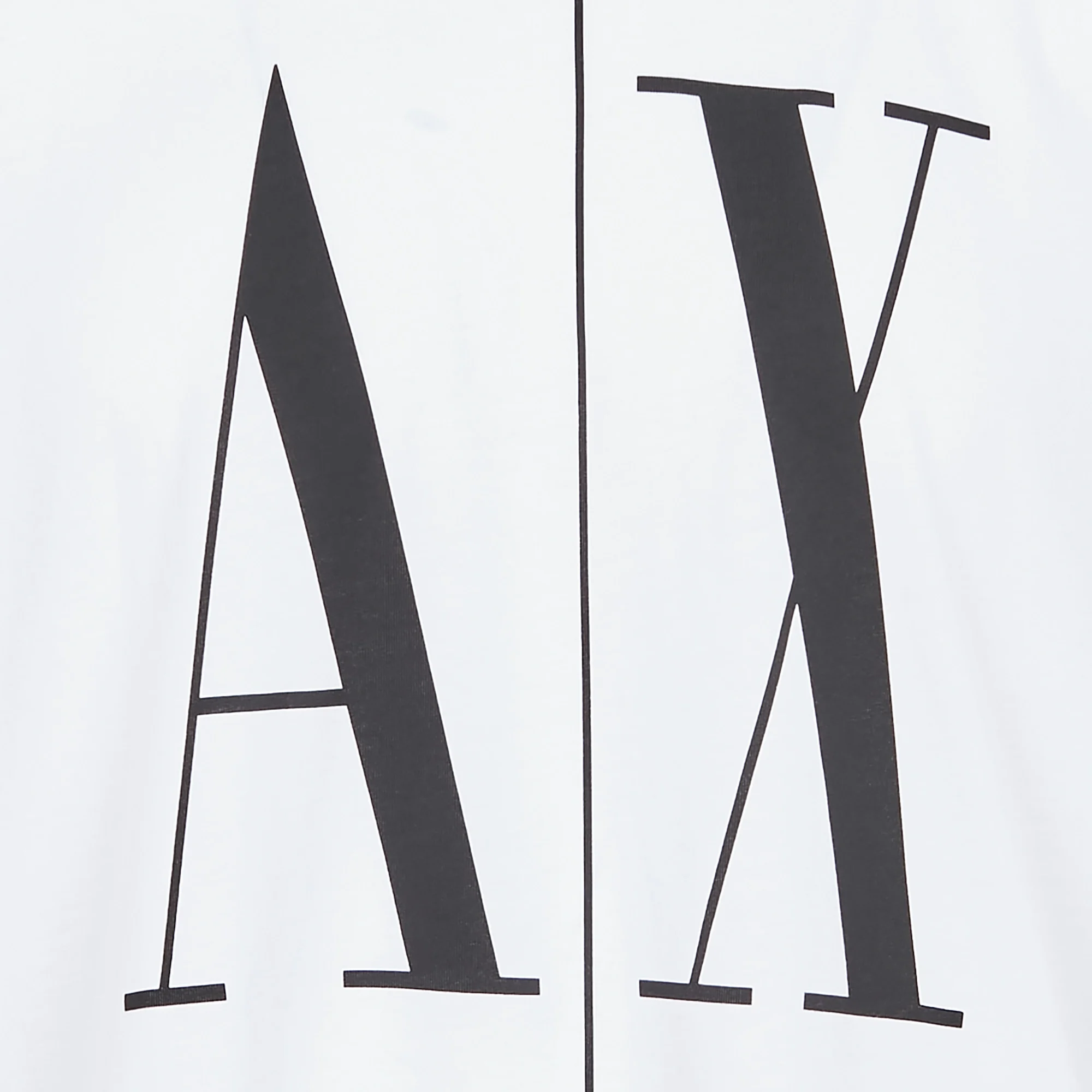 Tee-shirt col rond regular-fit sérigraphié en coton | Blanc