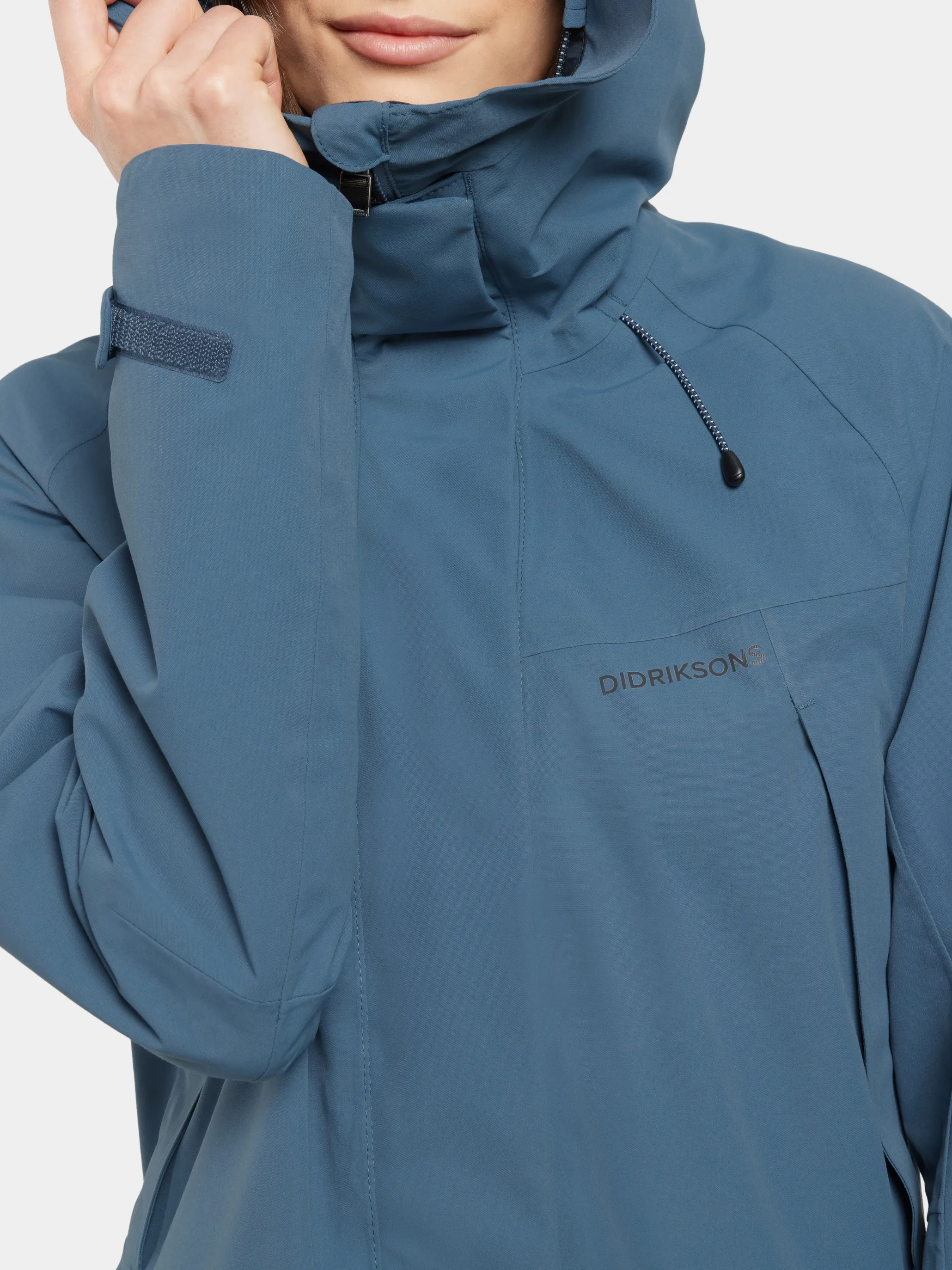 Didriksons Women's Ilma Parka 8 True Blue