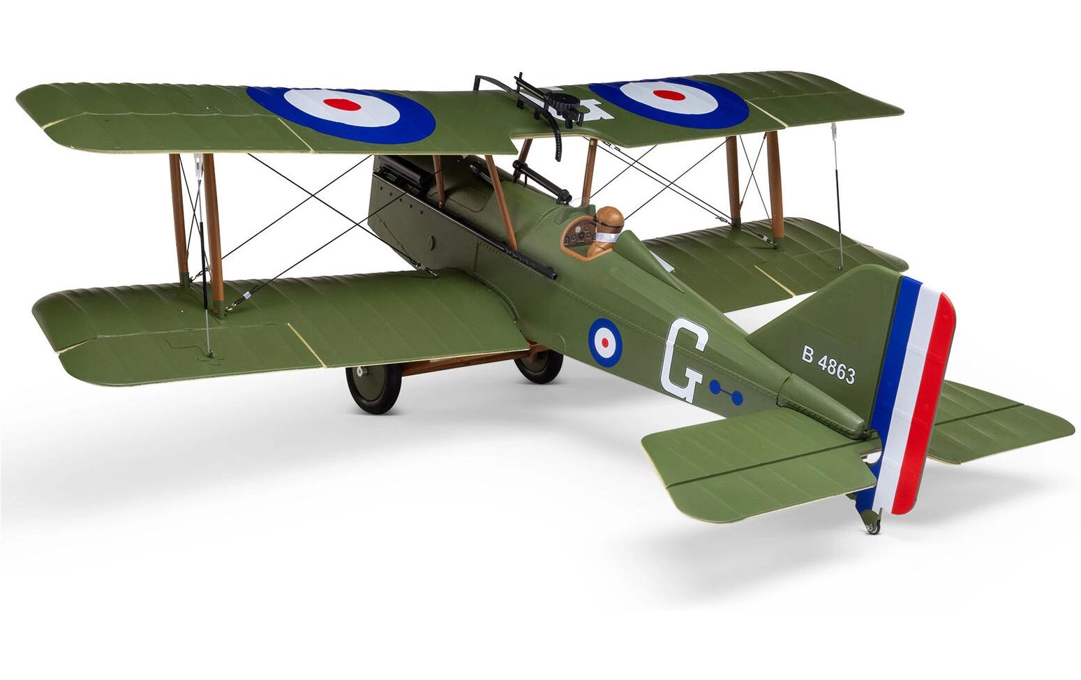Doppeldecker SE5a 900 mm BNF Basic<br>Ferngesteuerter Doppeldecker-Elektromotor 1:5