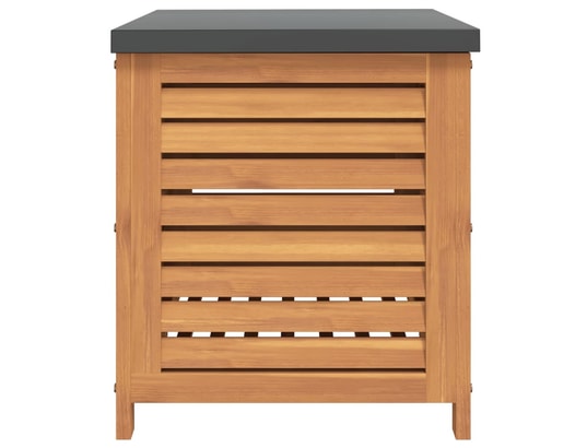 VIDAXL - Coffre Boîte de rangement de jardin 60x50x55 cm bois massif d'acaci...