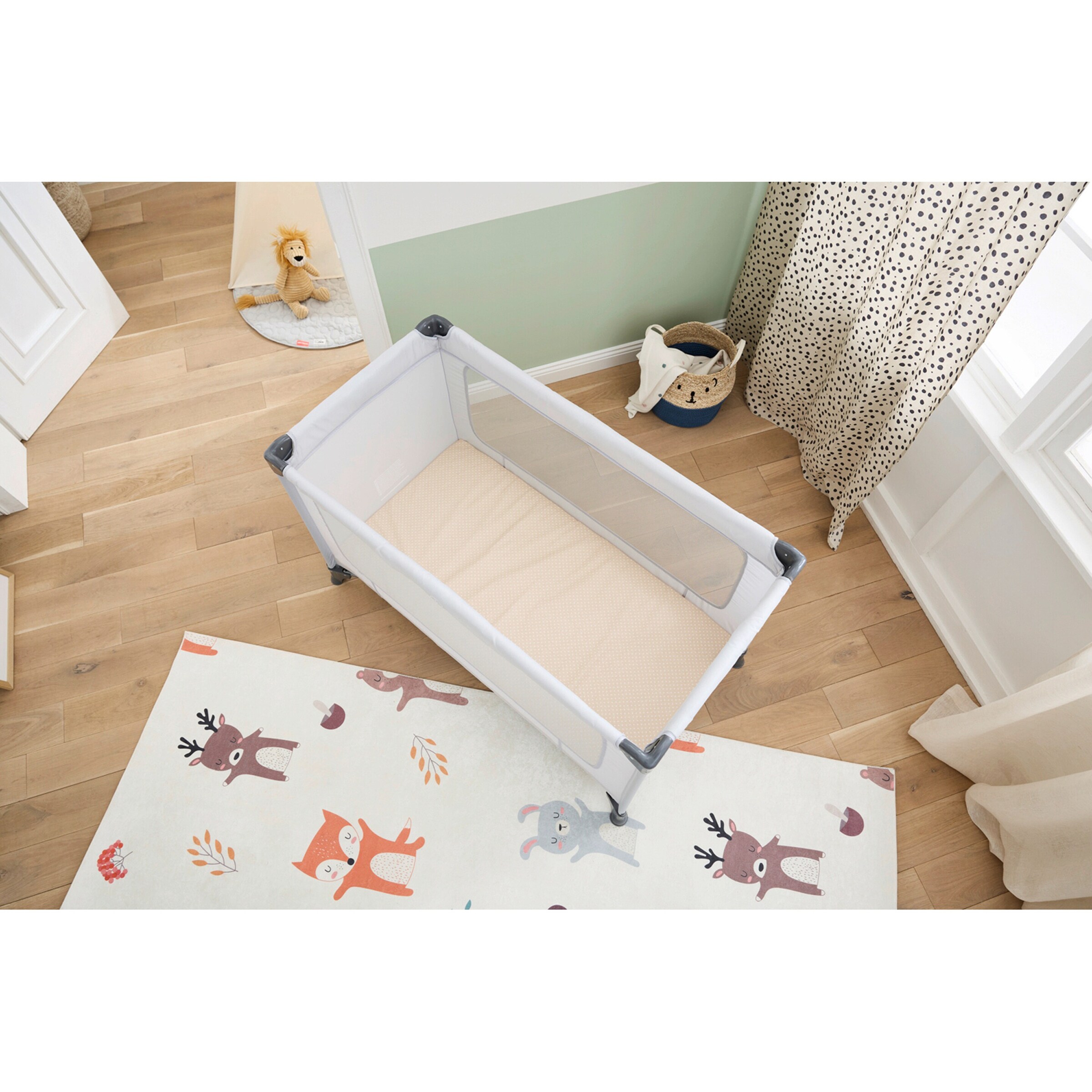 babycab Matratze rollbar 3in1 für Reisebett, 60 x 120 cm