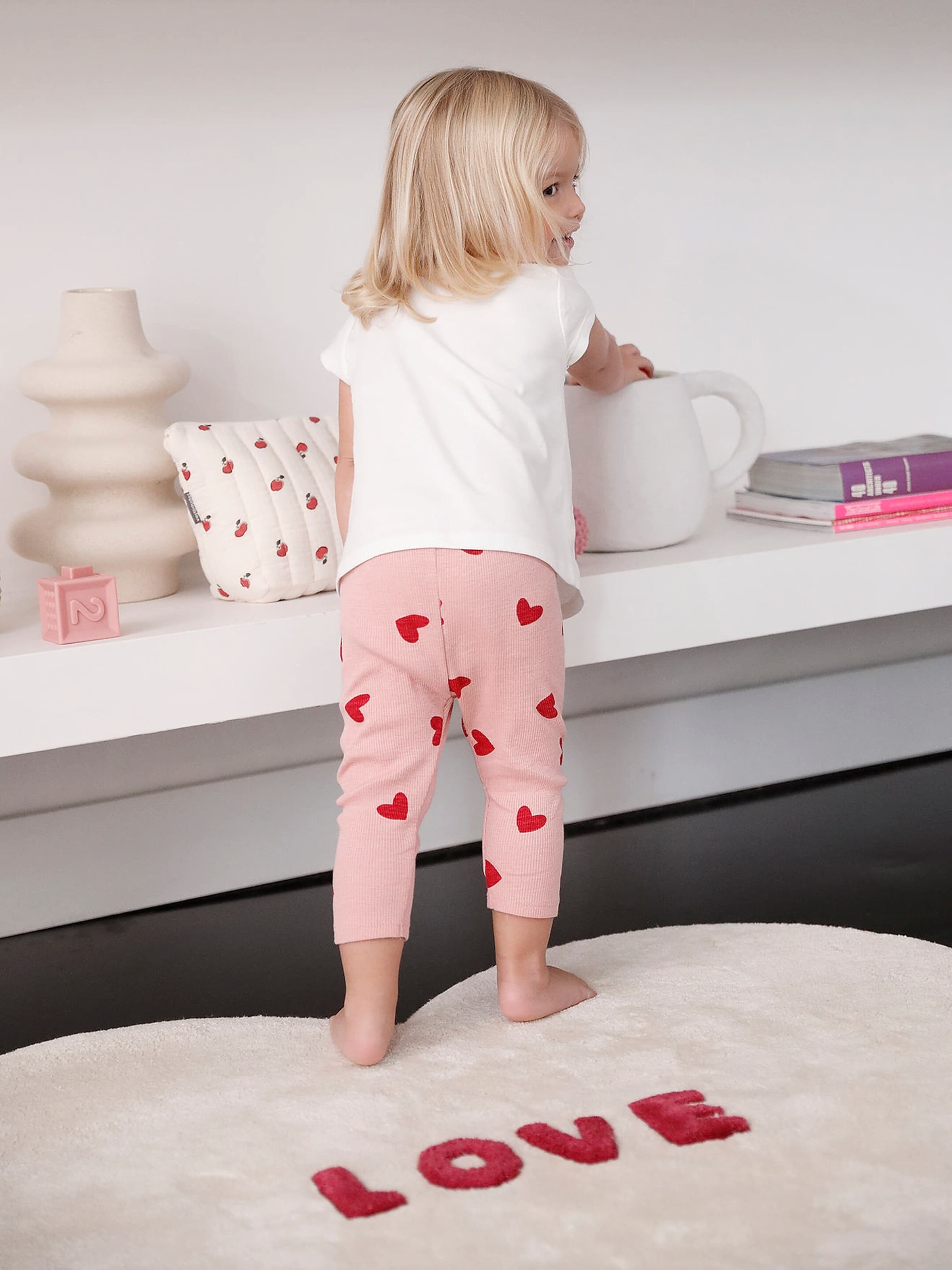 Vertbaudet Baby Leggings rosa