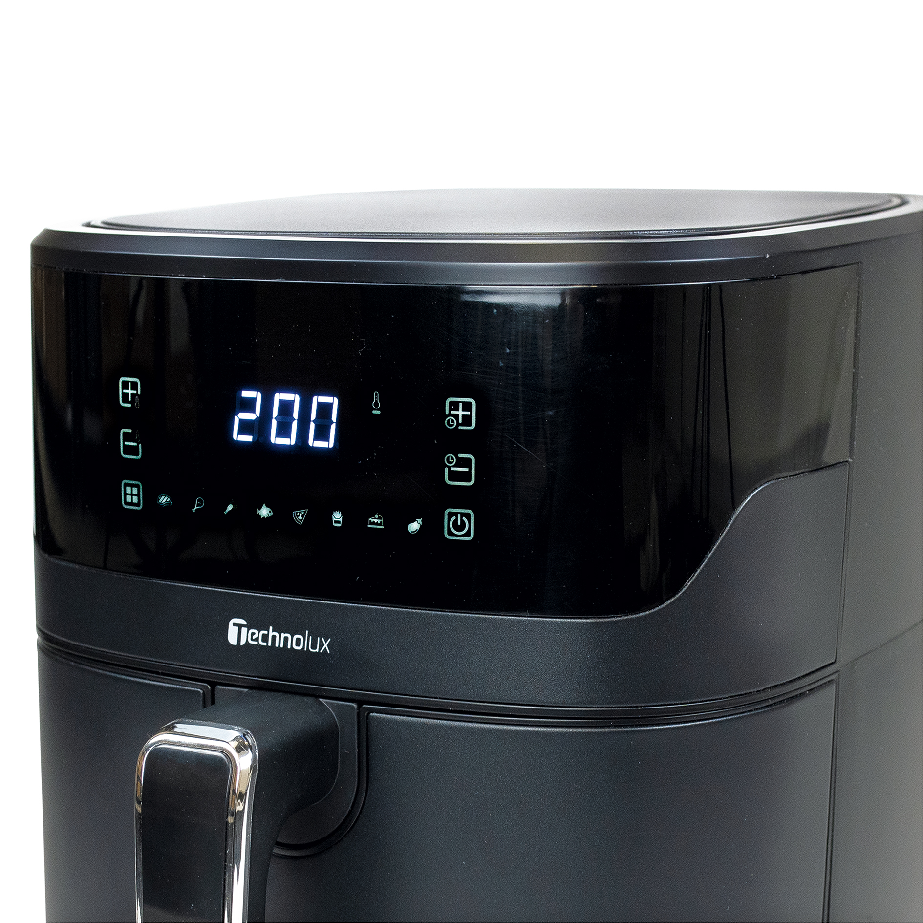 TECHNOLUX Heißluftfritteuse Digital - schwarz - 6,5 Liter