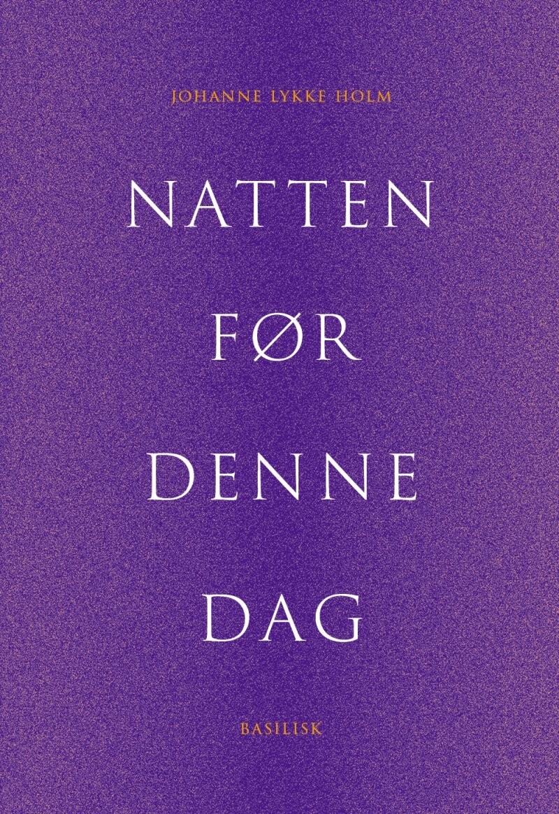 Natten Før Denne Dag - Johanne Lykke Holm - Bog