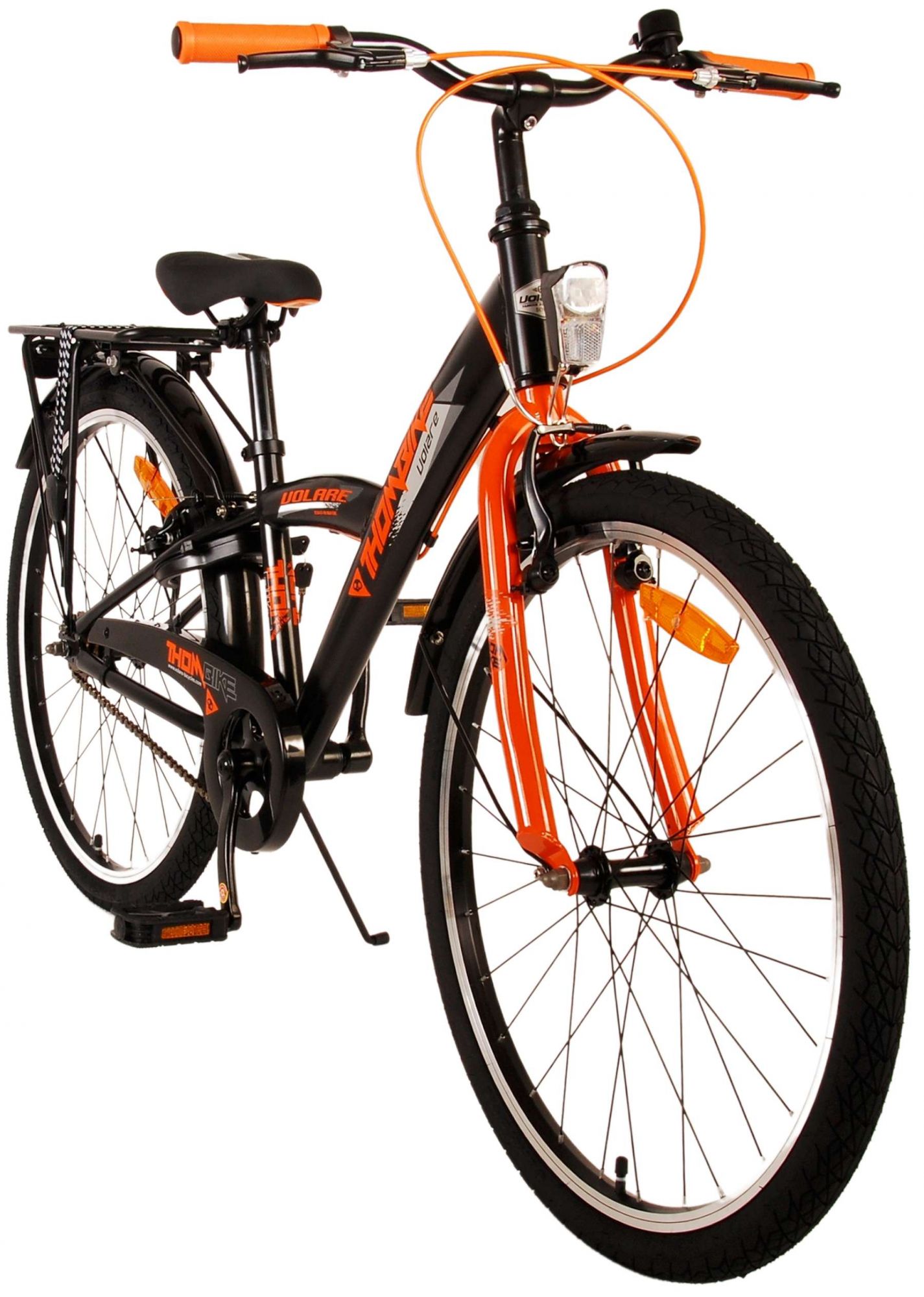 TPFSports Thombike Kinderfahrrad - Jungen - Rücktritt + Handbremse - 24 Zoll - Blau