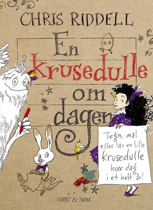 En Krusedulle Om Dagen - Chris Riddell - Bog