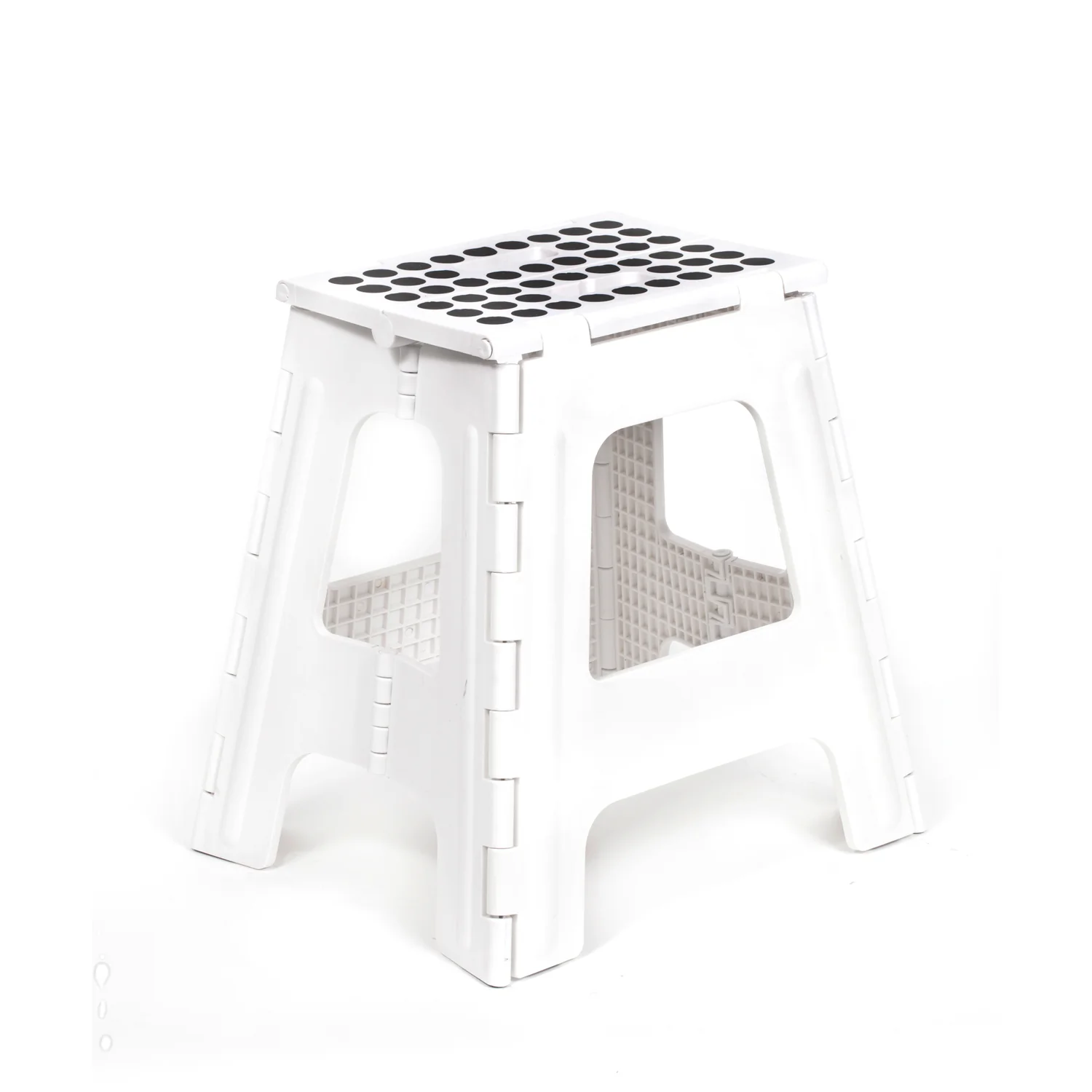 Rhino® II Tall Folding Step Stool White