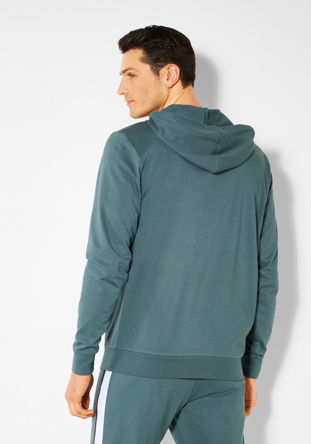 Bench. Loungewear Hoodie , Langarm, Sweatshirt mit Rundhals und Kapuze, Baumwollmischung