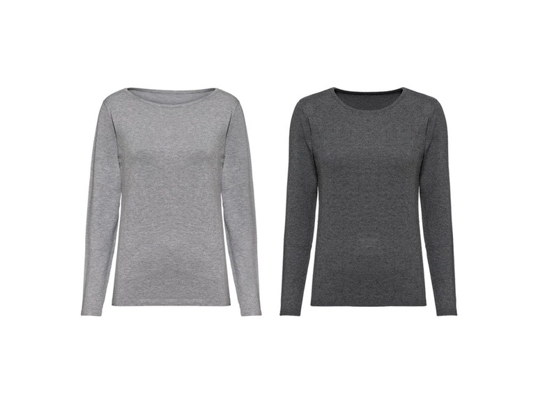 ESMARA® Women Schone gebreide trui, 2 stuks, hoge viscose