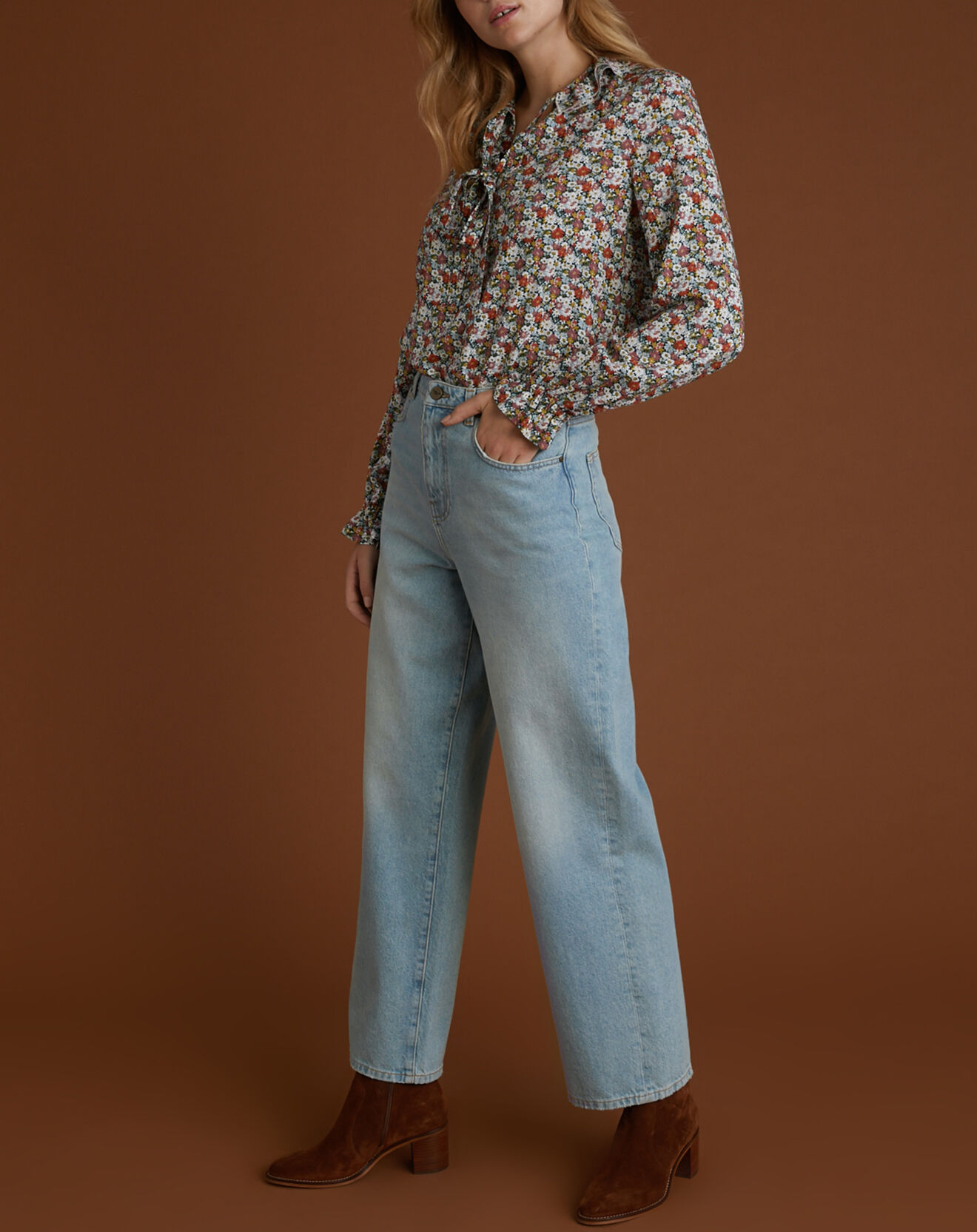 Cyrillus Blouse Libby Liberty multicolore