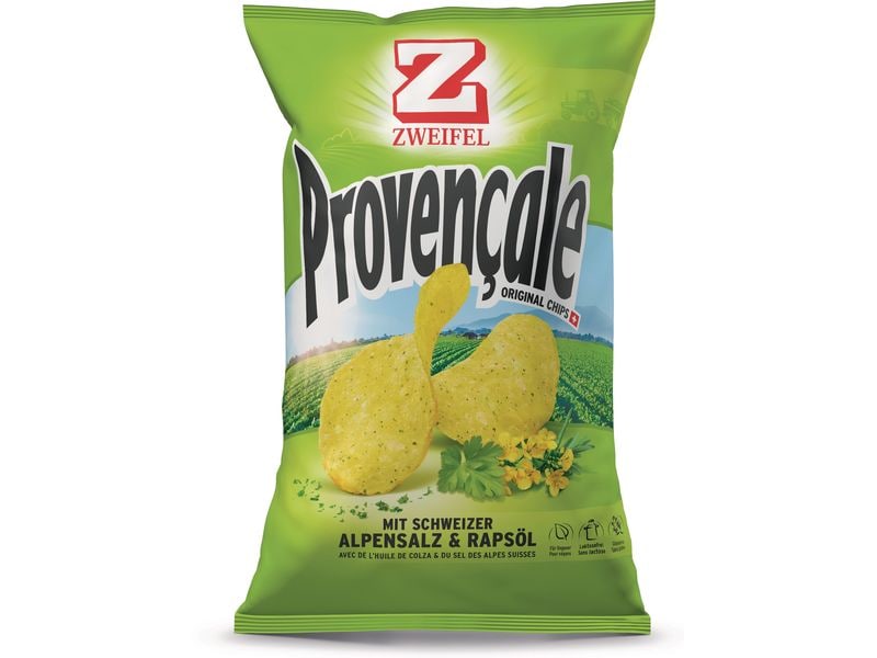 Zweifel Chips Original Provençale 90 g Kartoffel Chips