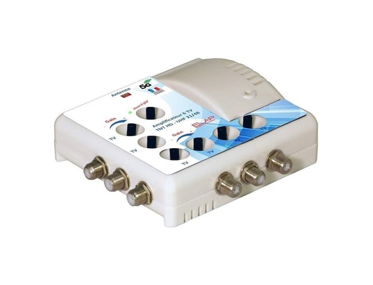 TONNA - Amplificateur antenne Amplificateur distributeur d’intérieur 6 sorties tv tnt uhf...