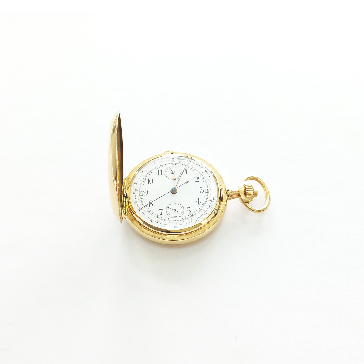 Montre gousset d'occasion or 750 jaune