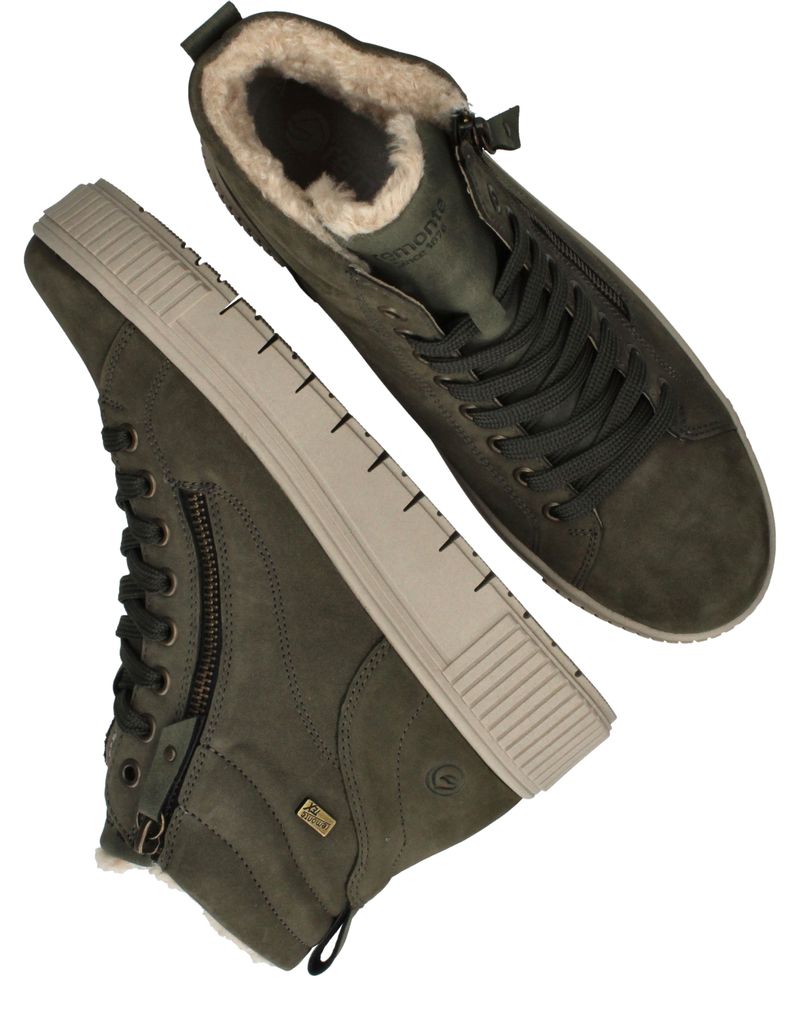 Remonte Veterboots Groen Dames