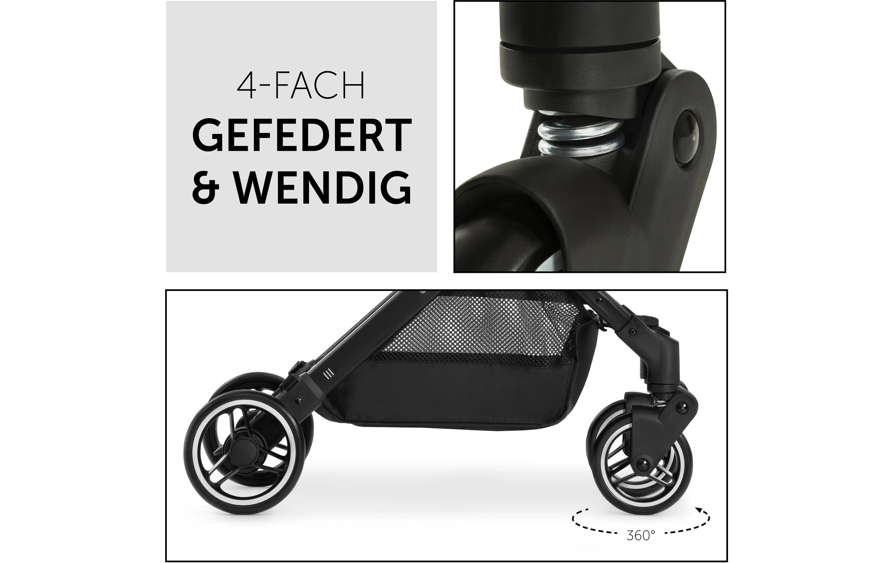 Buggy Travel N Care Dark Navy Blue<br>Hochwertiger und handlicher Reisebuggy