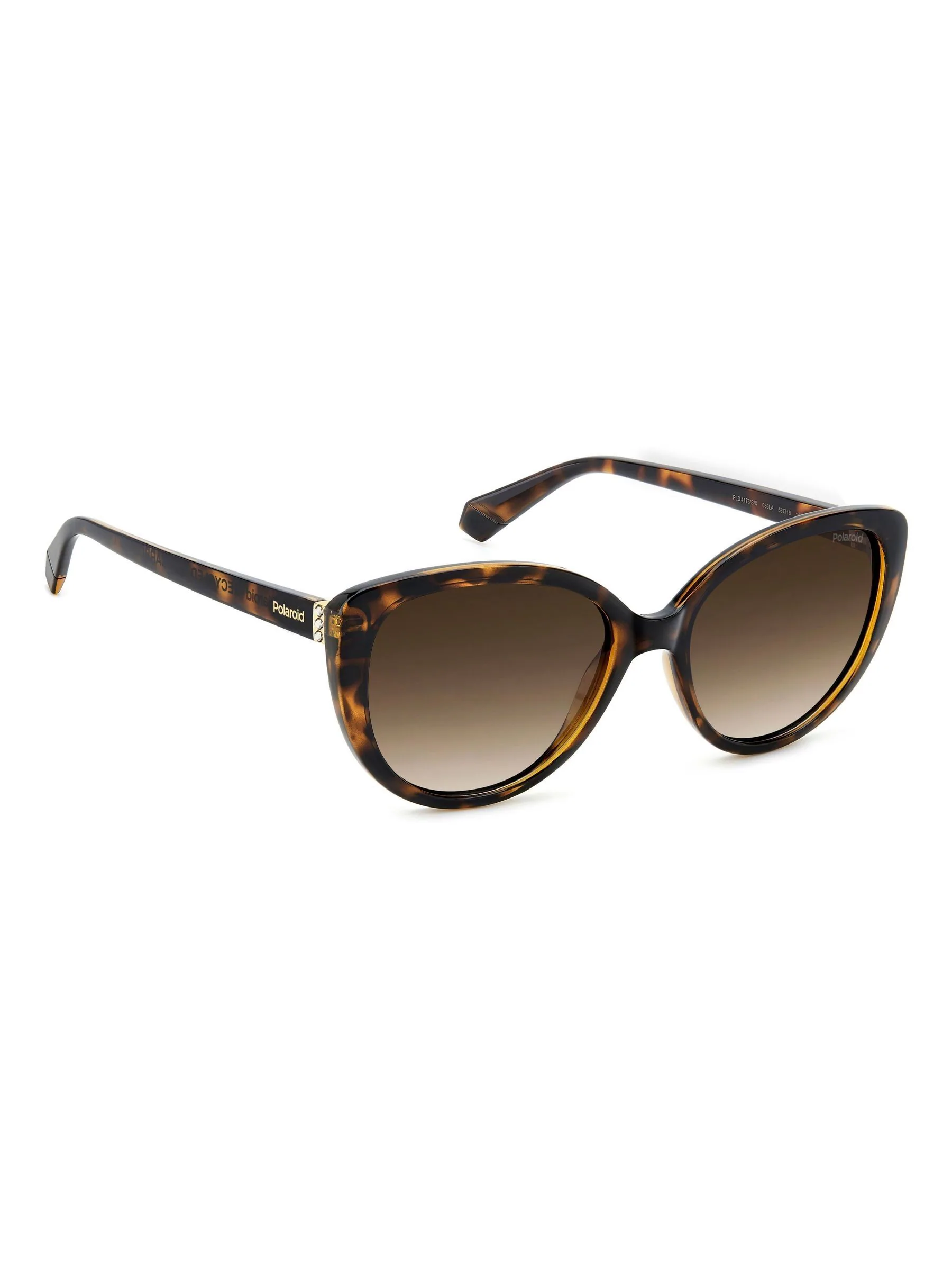Polaroid Brown Cat Eye Sunglasses