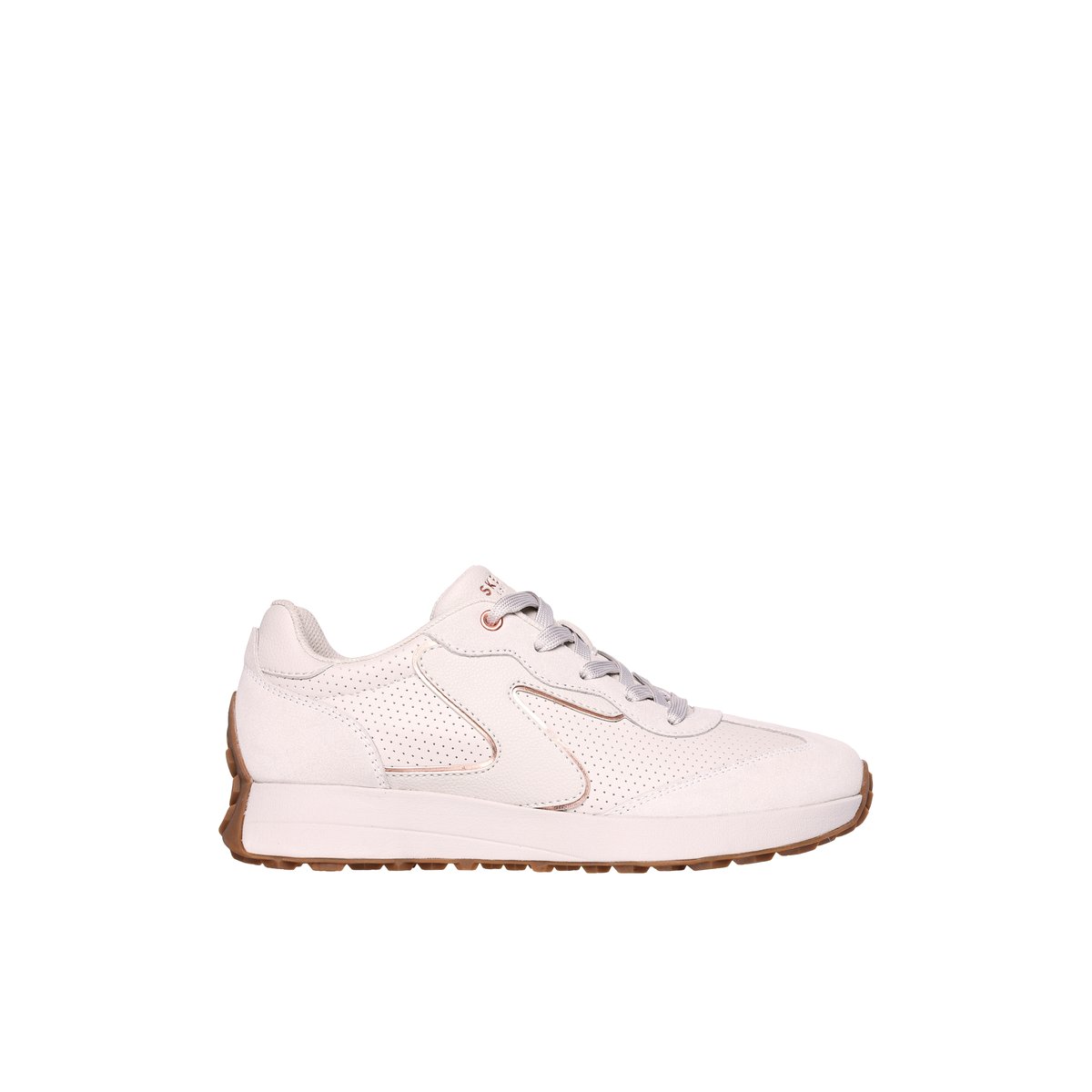 2X les points-Gusto-l-Baskets - Talon plat - Naturel