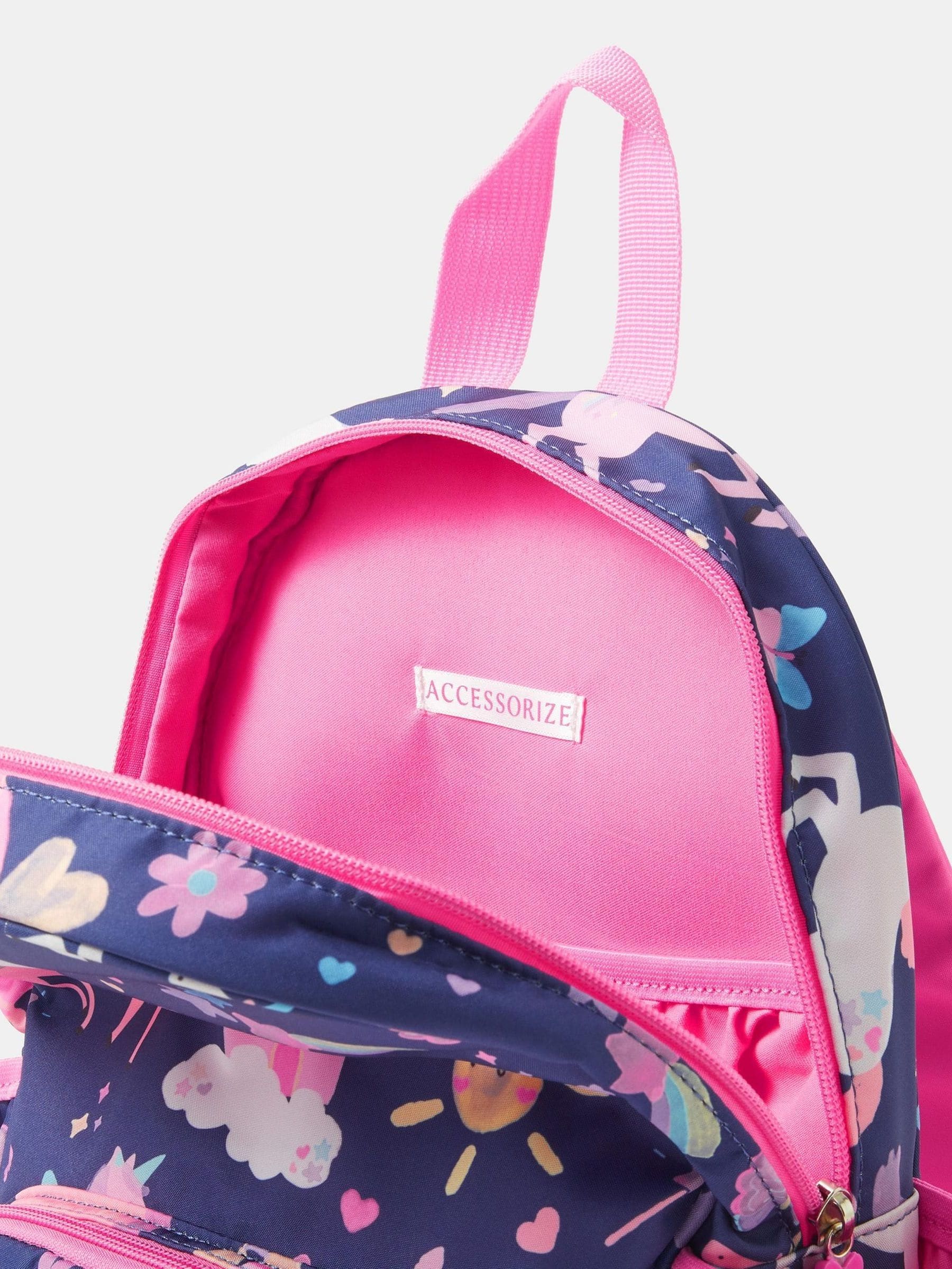 Angels By Accessorize Girls Unicorn Print Backpack