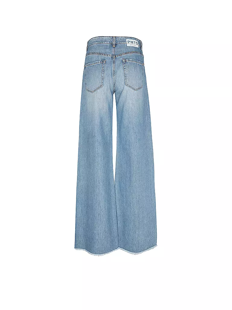 PNTS Jeans Wide Leg THE RAVER blau