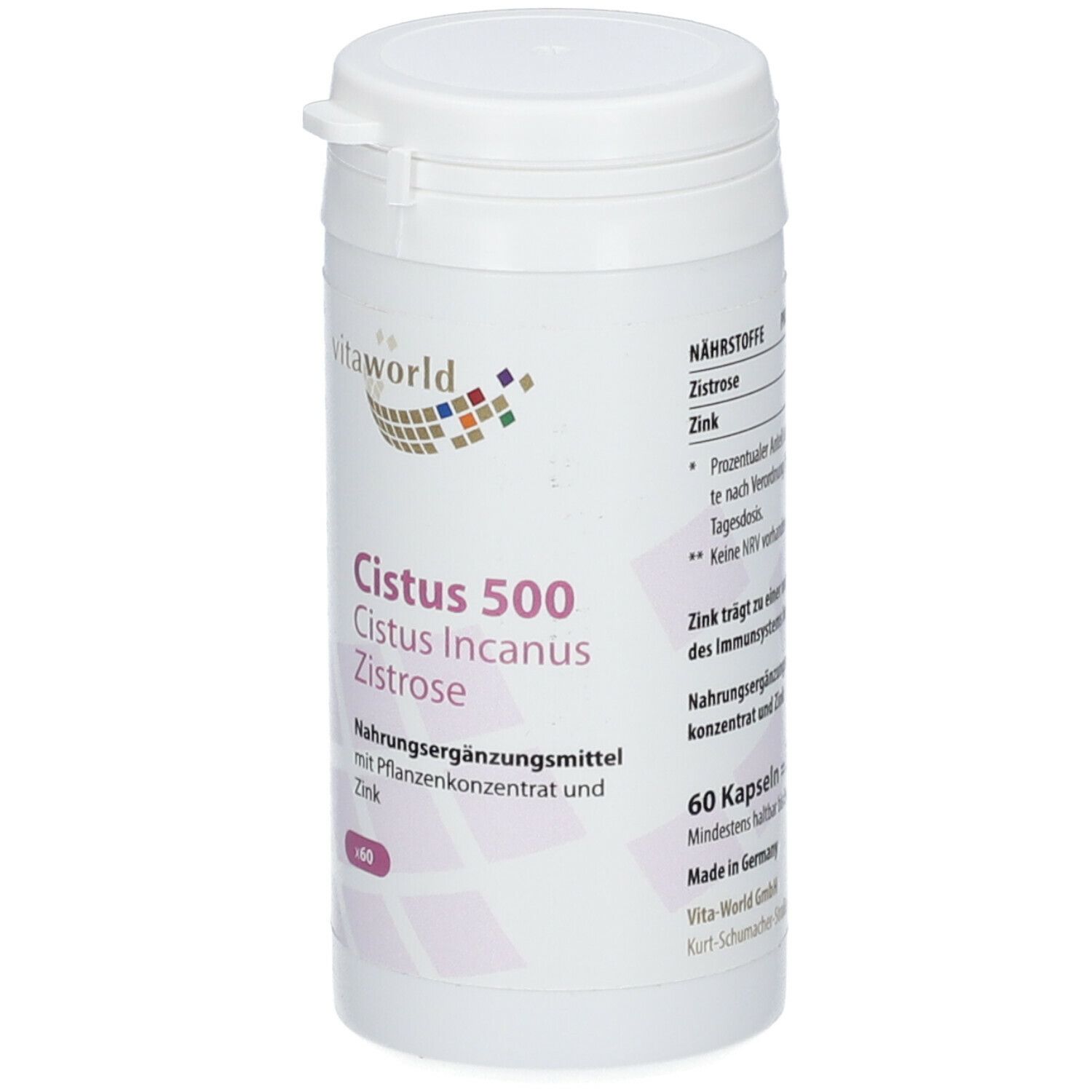 VitaWorld Cistus 500