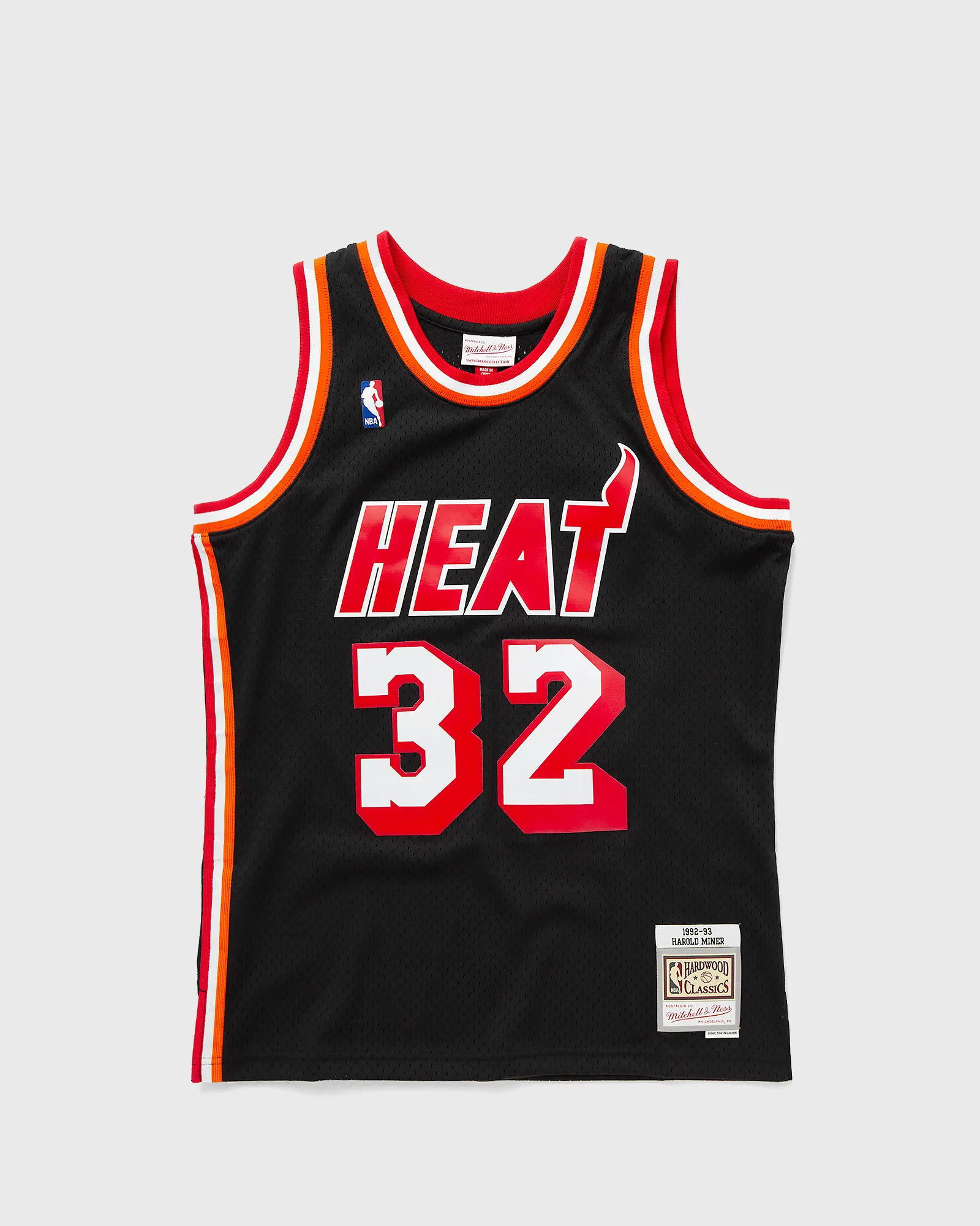 Mitchell & Ness NBA DARK JERSEY MIAMI HEAT 1992-93 HAROLD MINER #32