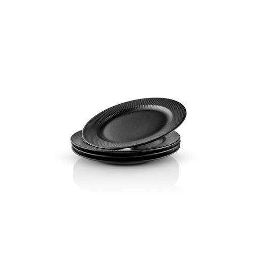 Eva Trio Legio Nova Frokosttallerken, Black, Ø22 cm