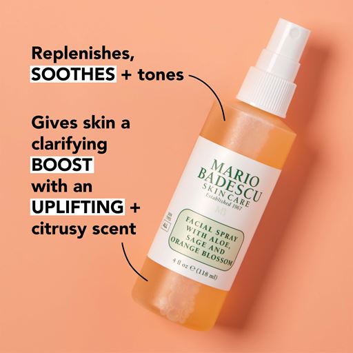 Mario Badescu Aloe Vera & Sage Facial Spray, 59 ml
